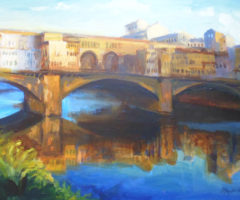 Ponte Vecchio, Firenze, 60x40cm, 850zł